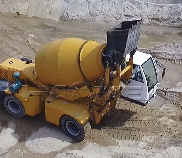 How Is The Self Loading Concrete Mixer Born