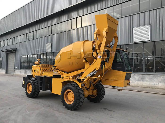 How Does the Reducer of Mini Self Loading Concrete Mixer Work