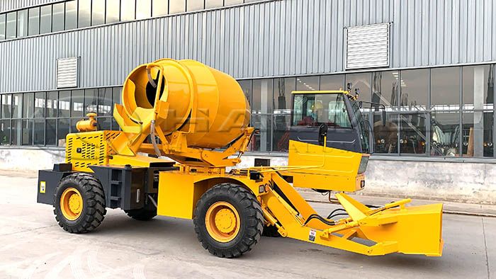 How to Drive Self Loading Concrete Mixer Truck