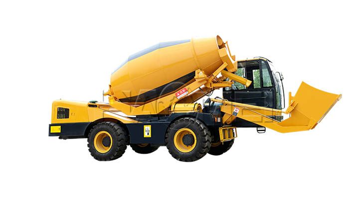 The Structure of Self Loading Mobile Concrete Mixer