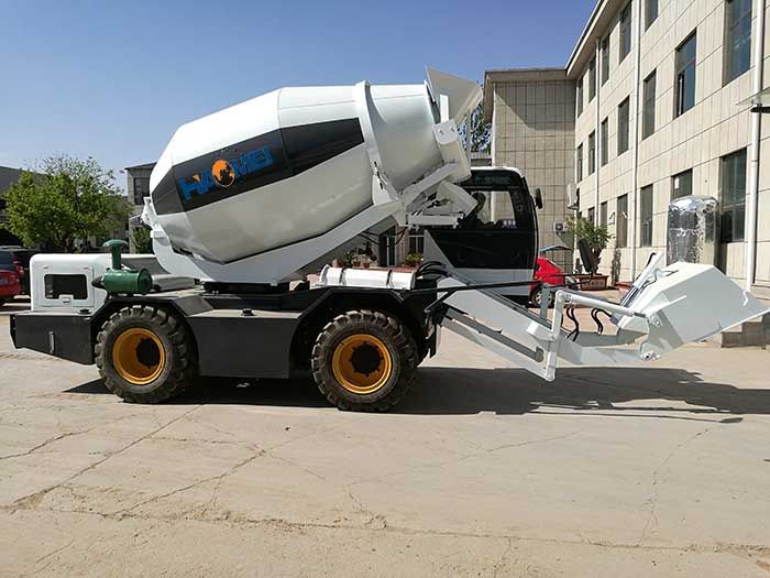 How to Park Self Batching Concrete Truck