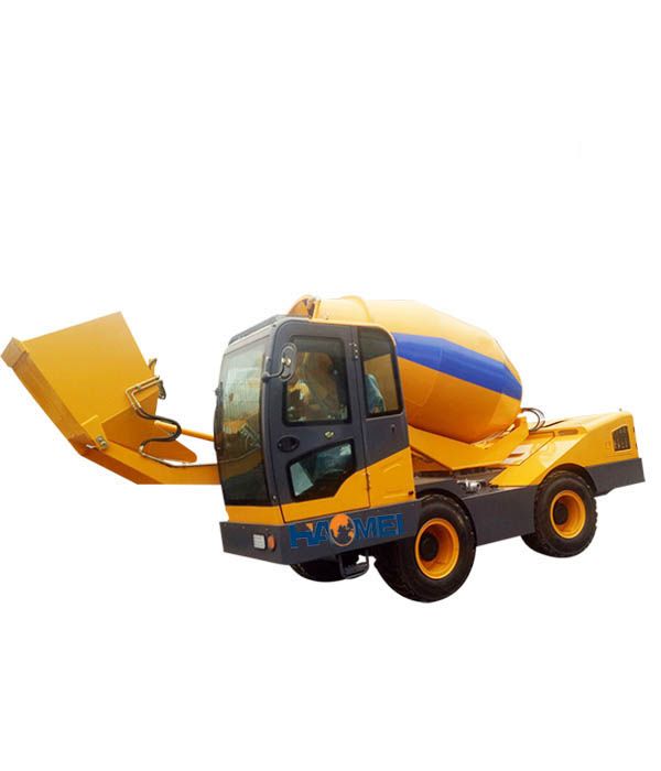How Does Self Loading Mobile Concrete Mixer Discharge
