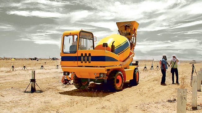 The Broad Application of Self Loading Transit Mixer