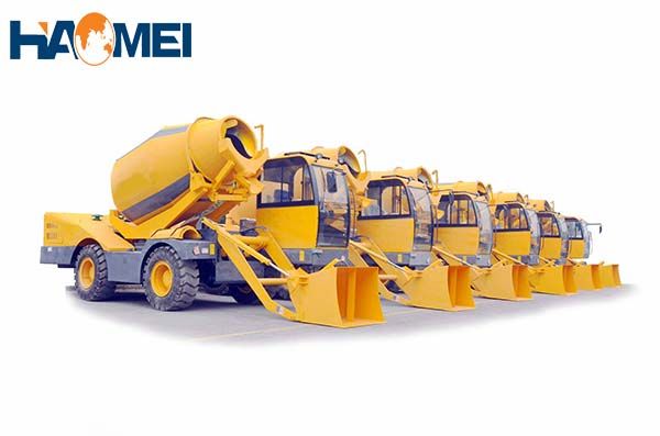 The Self Loading Mixer Machine for Road Construction in Mountain Area
