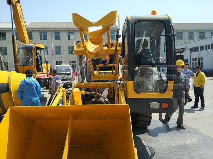 The Self Loading Concrete Mixer Price