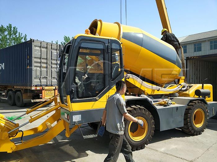 Self Loading Concrete Mixer For Sale Vietnam