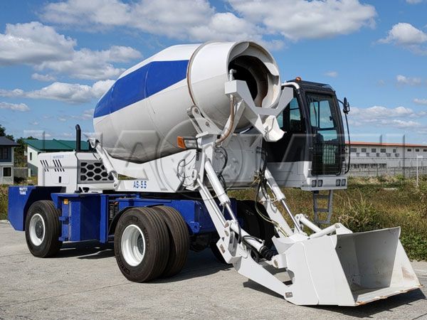 The Self Loading Transit Mixer for Ground Hardening