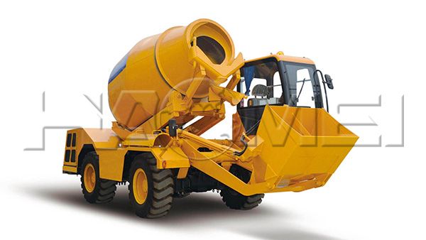 How Does Self Loading Concrete Mixer Truck Self Load