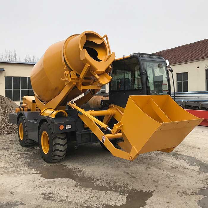 How to Make Self Loading Concrete Mixer Truck Energy-saving
