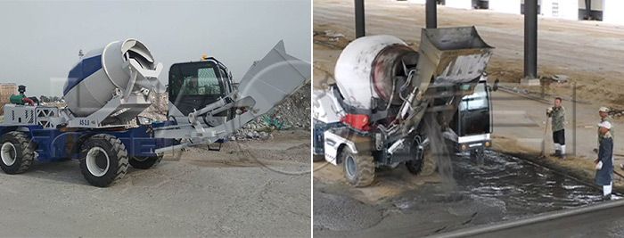 Self Loading Cement Mixer VS Concrete Mixer Truck