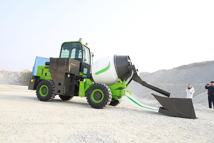 The Self Loading Concrete Mixer for Rent