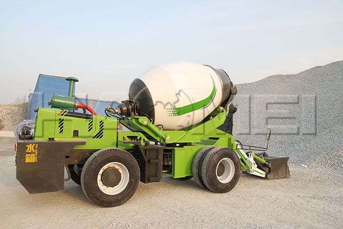 Self Loading Concrete Mixer Truck in Singapore