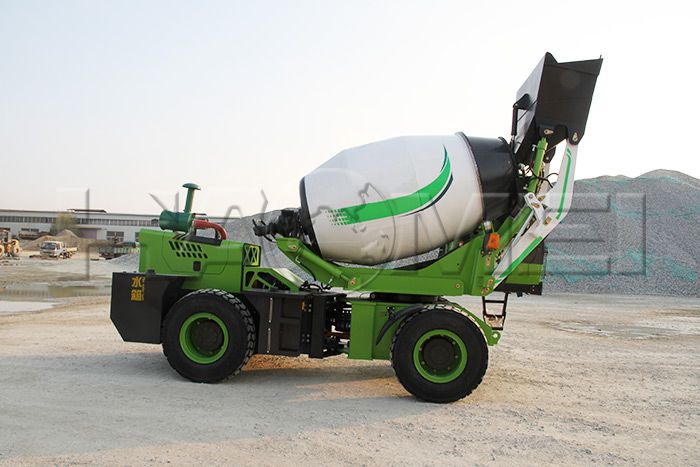 The Weighing System of Self Loading Concrete Mixer Machine