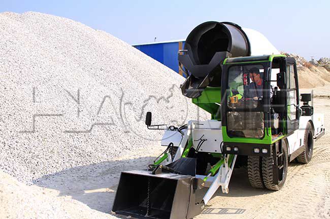 The Working Process of Self Loading Transit Mixer for Sale Vietnam