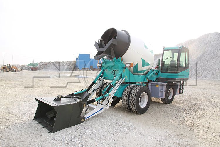 Different Types of Self Loading Concrete Mixer Machines