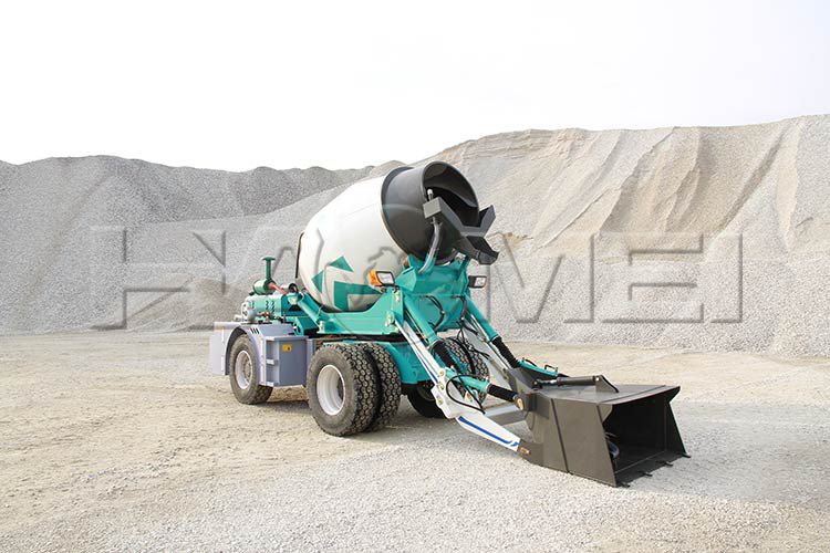 Self Loading Concrete Mixer Truck in Sri Lanka