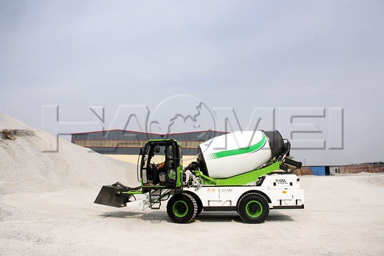 What Will 4x4 Drive of Self Mixing Concrete Truck Bring