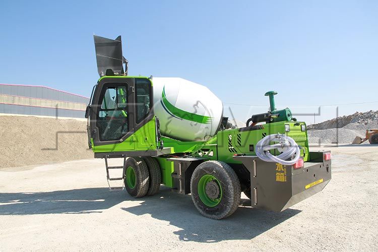 3.5 Self Loading Concrete Mixer Exported To Vanuatu