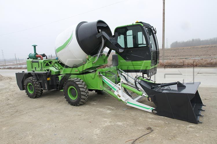 What Is The Application Scope of 1.8m3 Self Loading Concrete Mixer