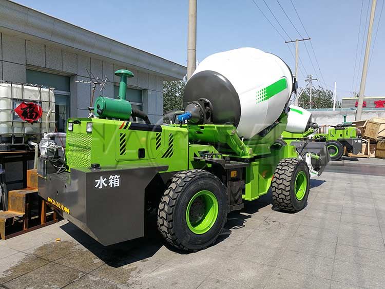 Haomei Machinery’s Self Loading Concrete Mixer Machine Export Situation