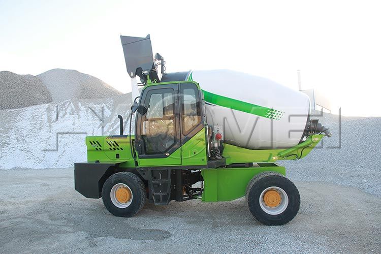 Why Is The Haomei Self Loading Concrete Mixer Truck Favored Worldwide