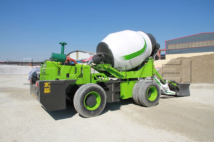 Self Loading Cement Mixer for Remote Projects