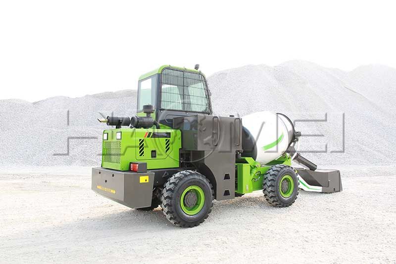 Self Loading Concrete Mixer For Mining Projects
