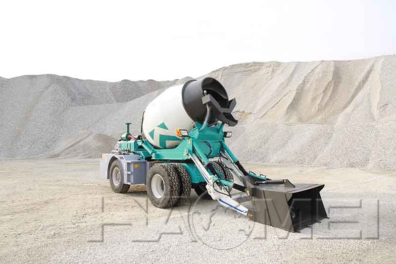 Self Propelled Concrete Mixer