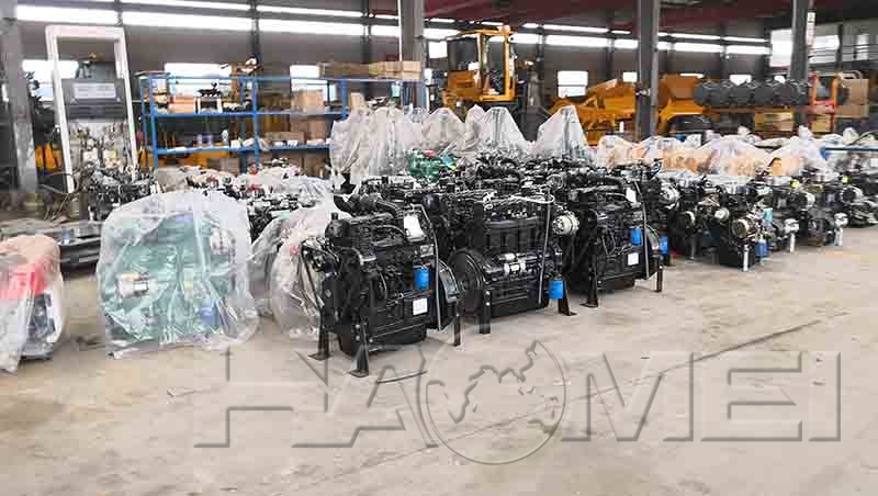 spare pars of self loading mixer