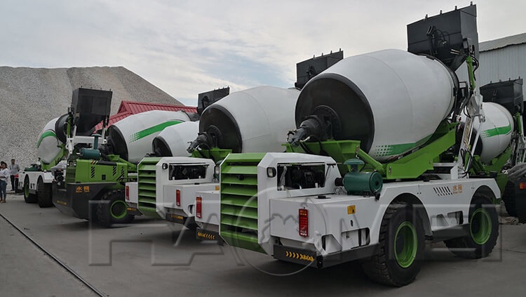Self Loading Mobile Concrete Mixer Price